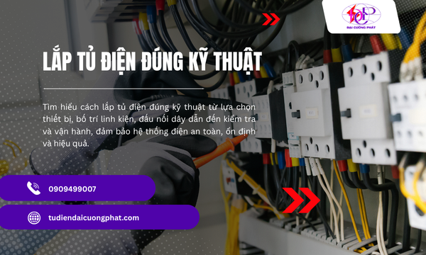Lắp tủ điện đúng kỹ thuật