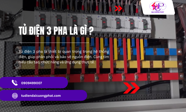 Tủ điện 3 pha là gì?