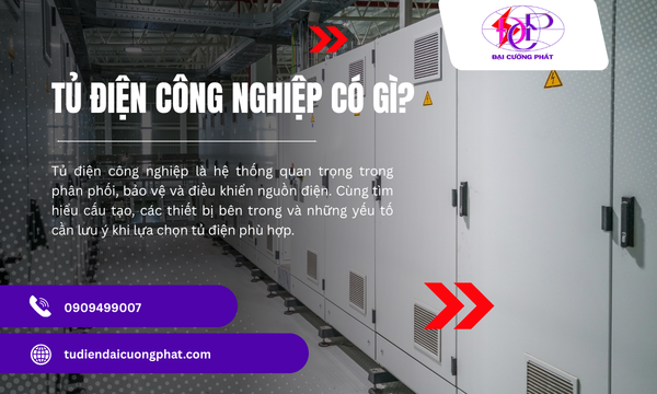 Tủ điện công nghiệp có gì?